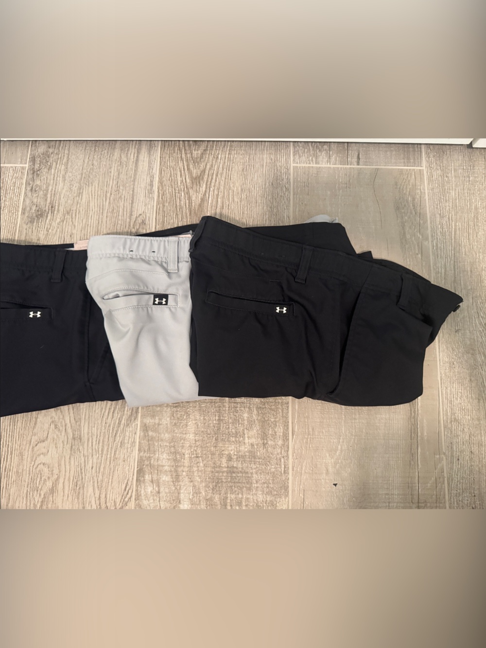 Under Armour Boys Cargo shorts - Black & Light Gray (3 total)